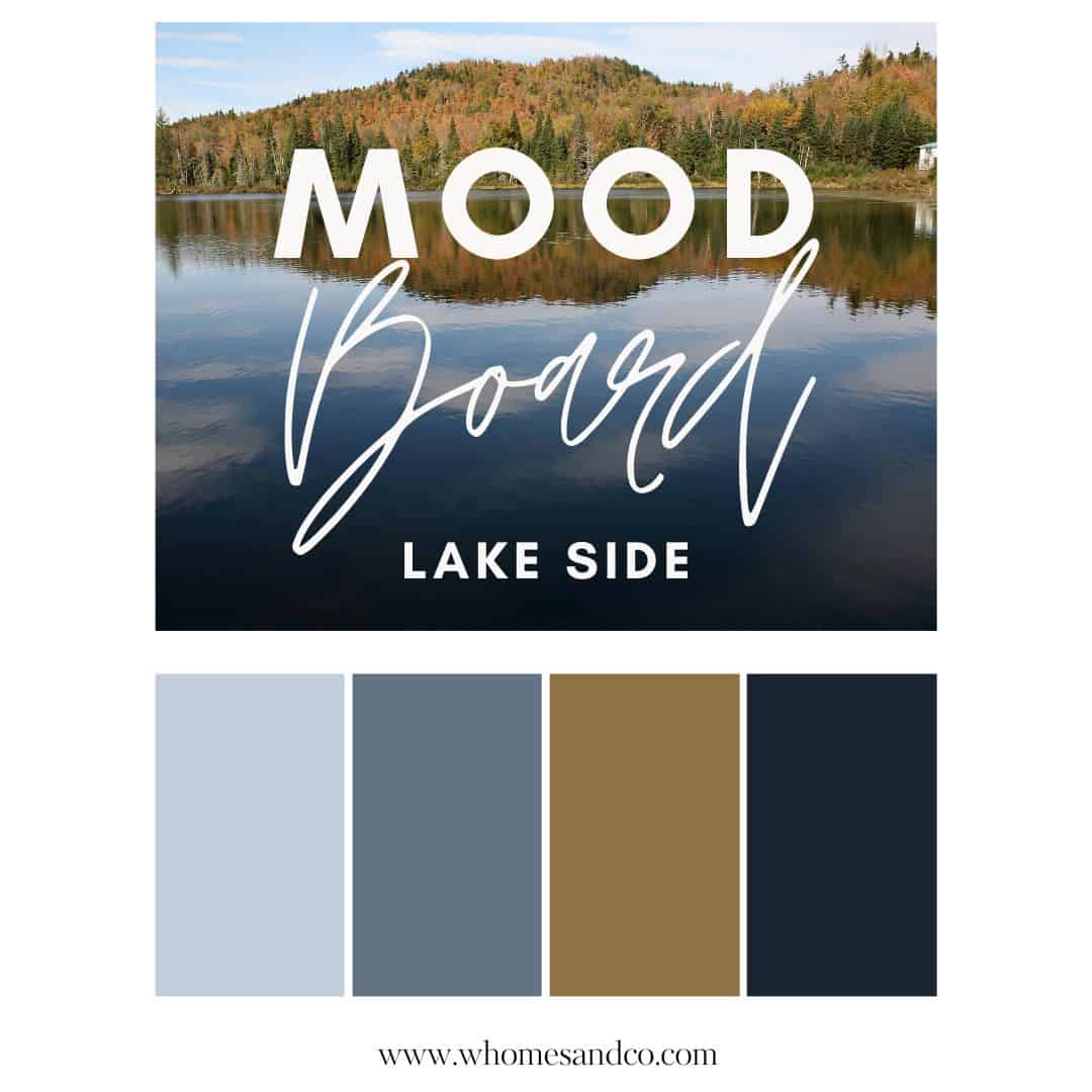 Mood Board Lake Side